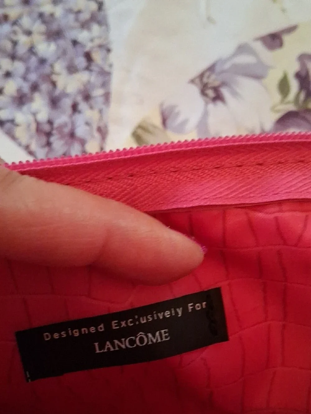 NWOT Lot Of 2 Lancome Makeup Bags. Never Used! Large Sizes.